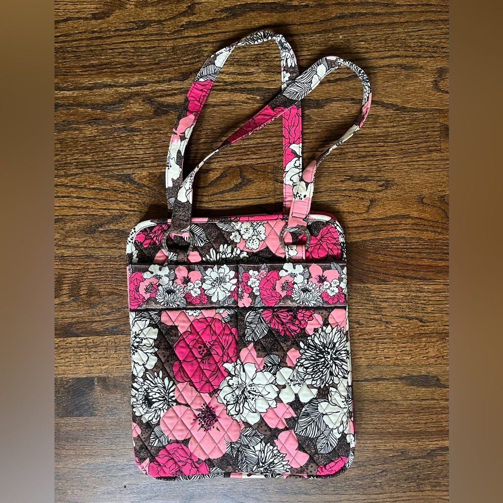 Vera Bradley Tote Bag in Retired Mocha Rouge